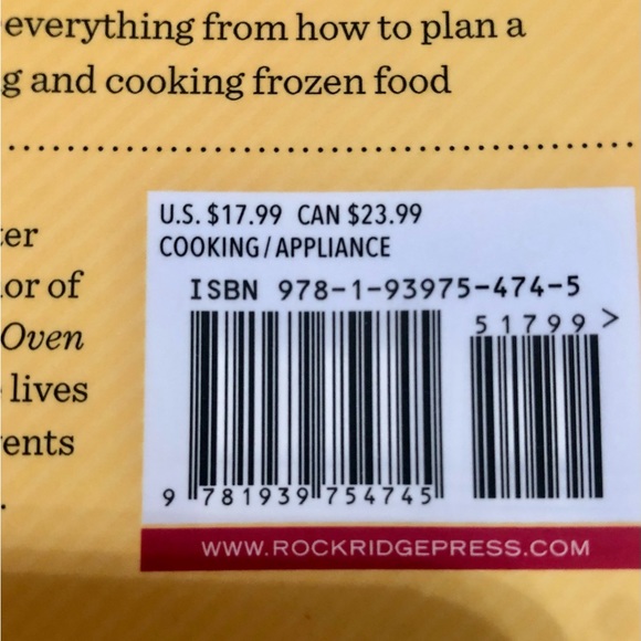NEW The Complete Convection Oven Cookbook-More than 75 Essential Recipes - Picture 5 of 5